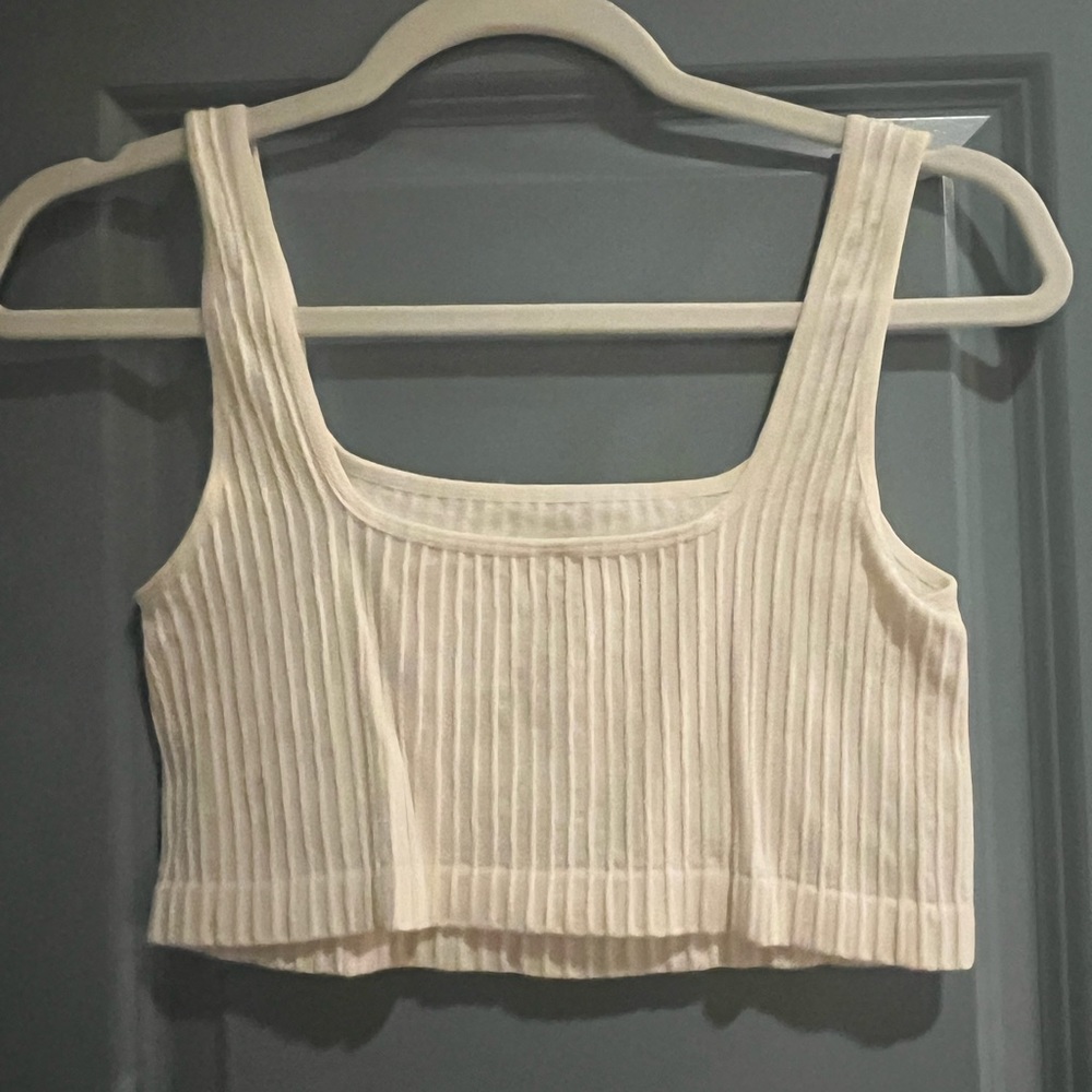 Cotton on cream tank top
